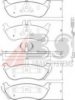 MERCE 1634200520 Brake Pad Set, disc brake